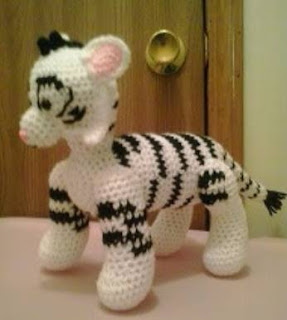 PATRON GRATIS TIGRE BLANCO AMIGURUMI 43076