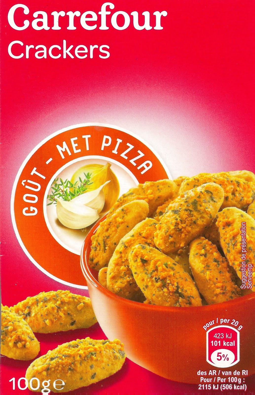 Cheeseburger Crisps & Other Stories Carrefour Crackers Gout Pizza