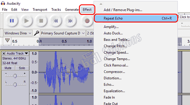 Audacity aliasing effect Audacity aliasing effect