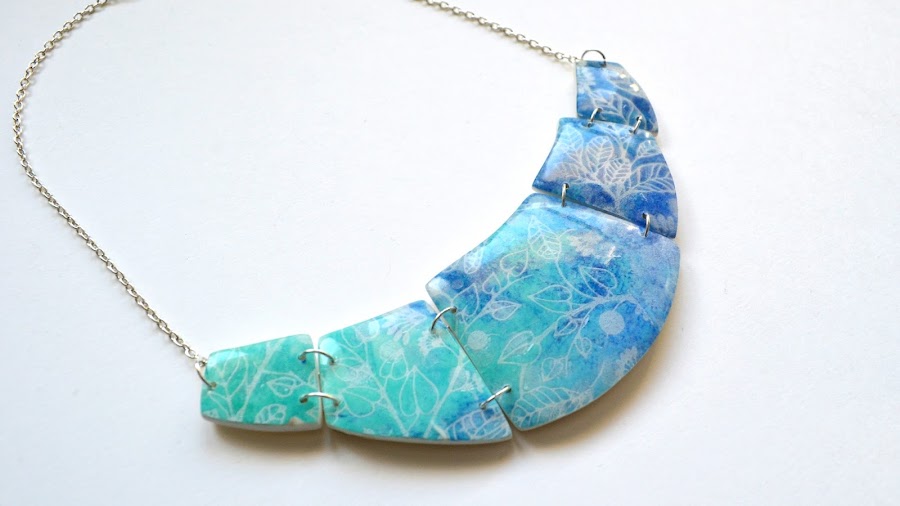 imitación batik arcilla polimérica