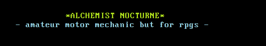 Alchemist Nocturne