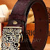 Metal Color Block Belts