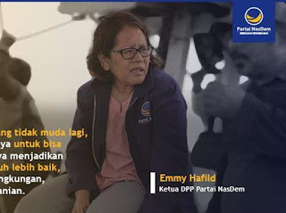 Ketua DPP NasDem Emmy Hafild Meninggal Dunia, Terkonfirmasi COVID-19 Juli 3, 2021