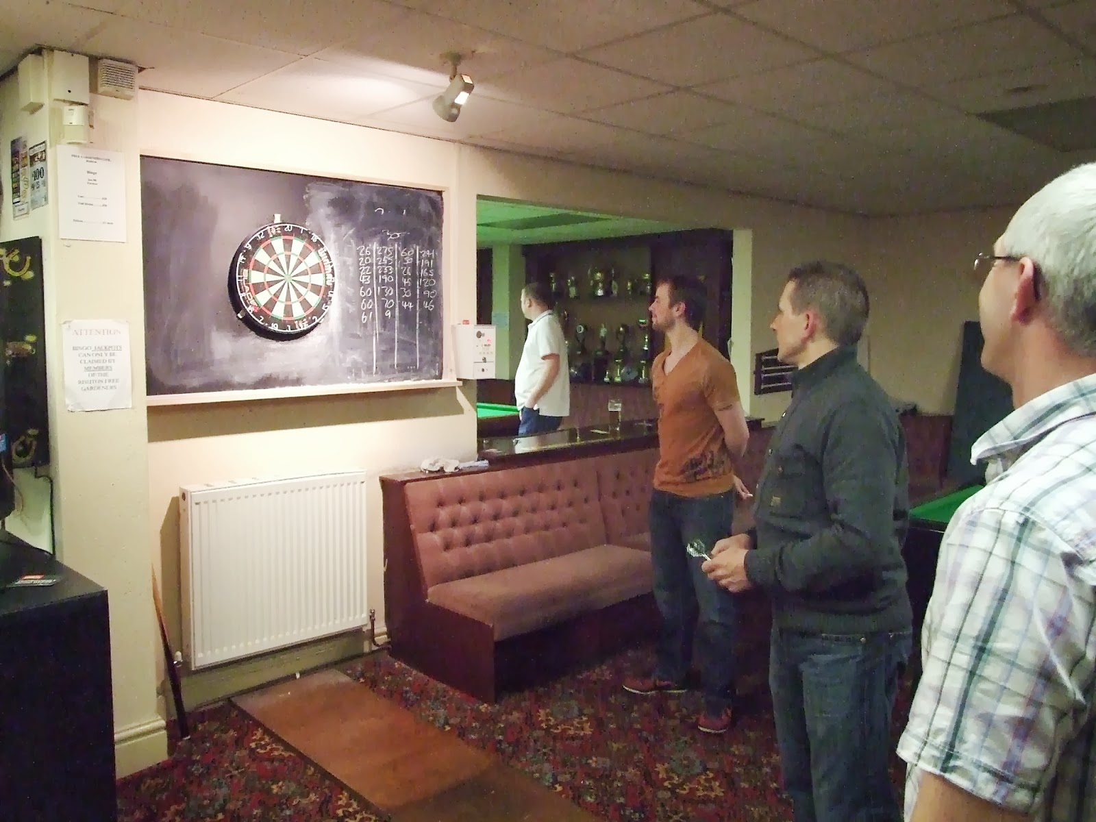 RISHTON FREE GARDENERS CLUB ACCRINGTON DARTS AND DOMINOES LEAGUE