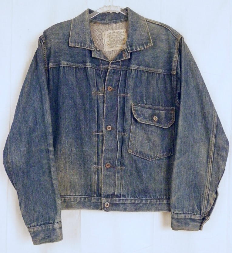 Vintage 20's LEVI'S 213 Buckle Back Denim Jacket | VINTAGE AMERICANA ...