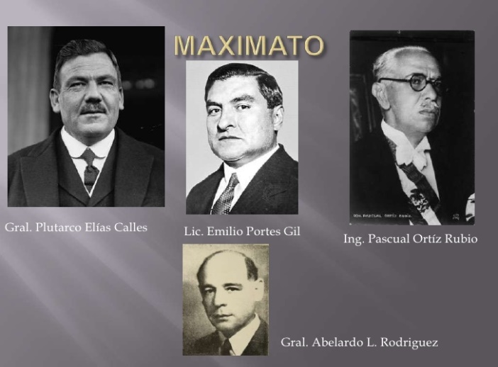 Bloque V Presidentes: El Maximato (1928-1934)