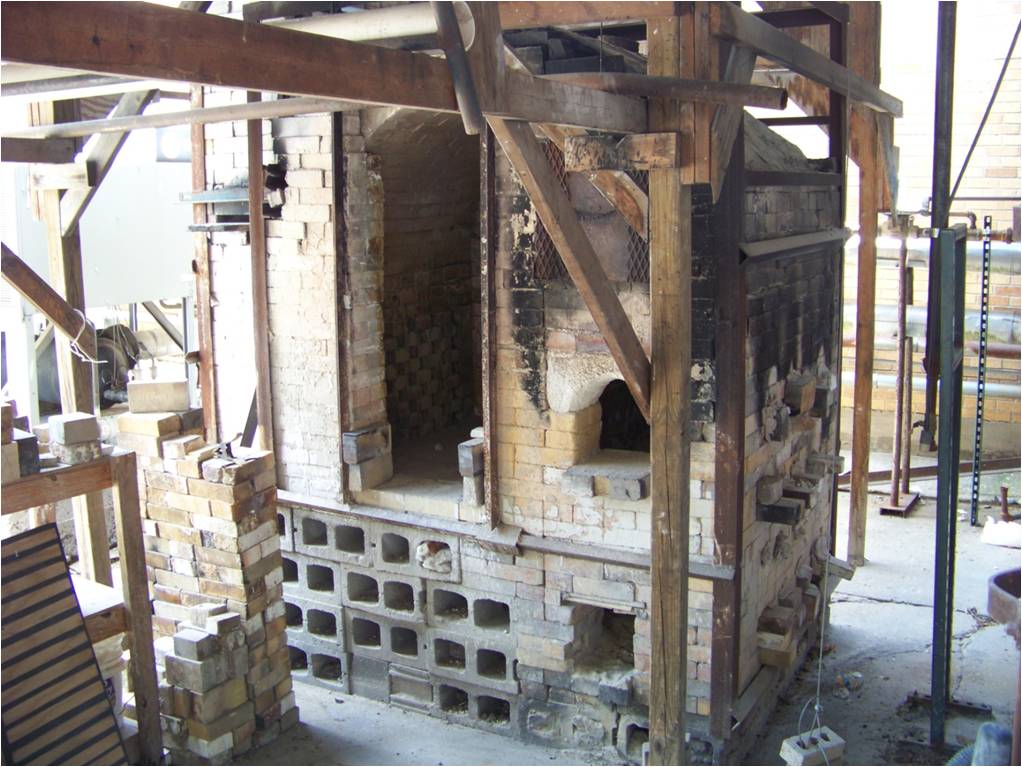 CMU 442 Kiln Construction Jake Allee Wood Fired Cross Draft Kilns