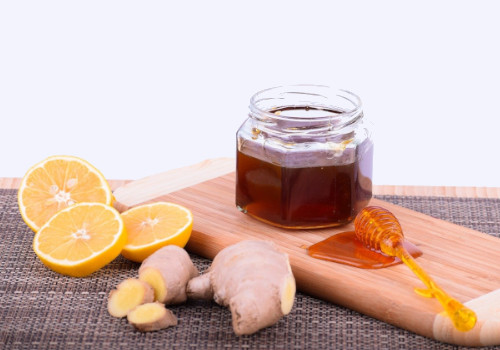 Ginger, Lemon, and Honey for tonsils