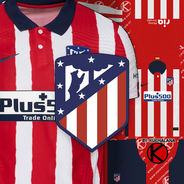 Atletico Madrid 2020-21 Nike Kit - DLS2019