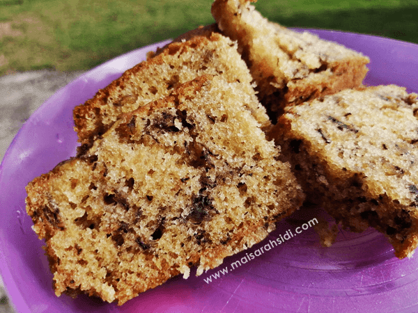 Resepi Kek Pisang Sedap dan Gebu, Mudah Disediakan MaisarahSidi.com