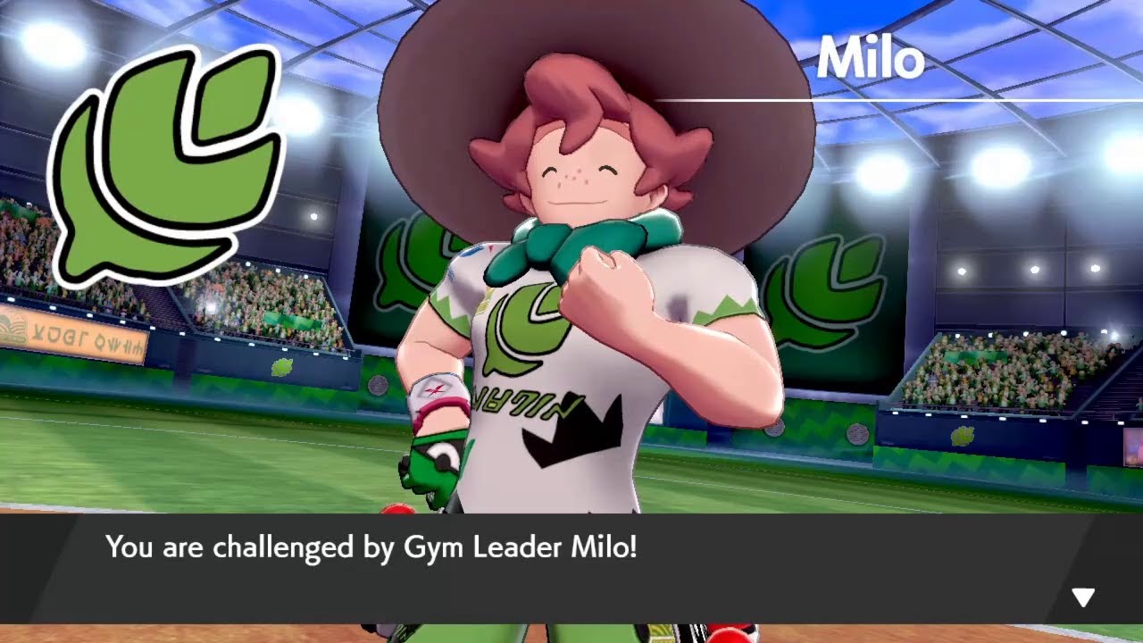 Pokémon Sword e Shield - Líderes de Ginásio de Galar