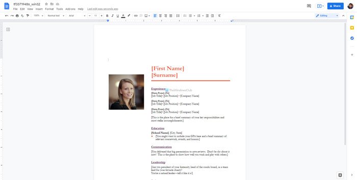 Las mejores plantillas de currículum para Google Docs para crear un CV profesional