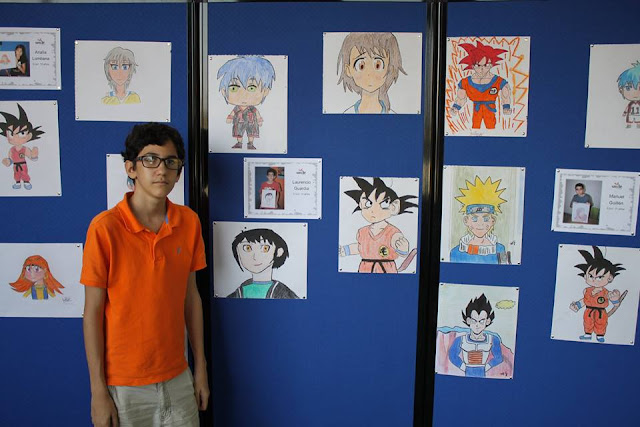 Exposición de dibujo manga en Panamá