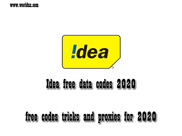  idea free data code 2021