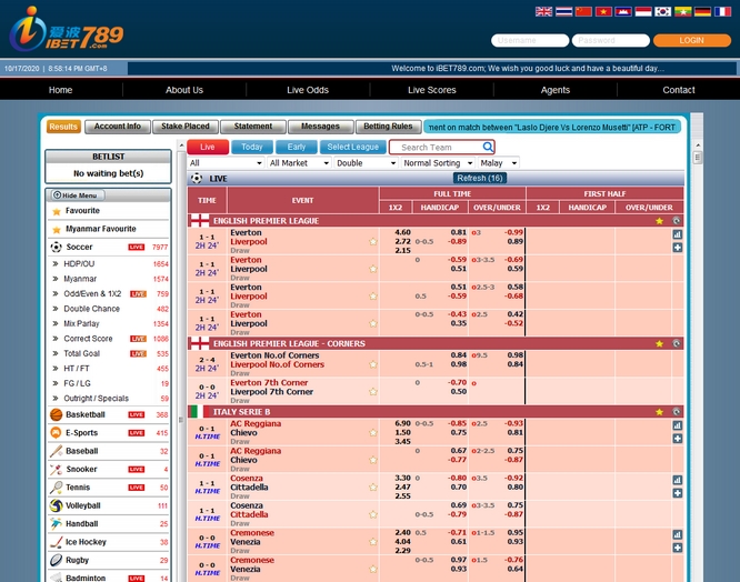 iBet789 Sportsbook