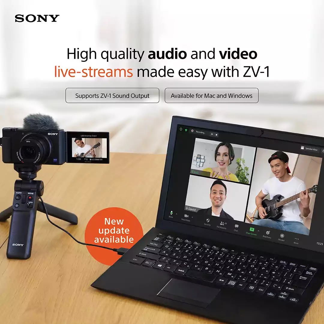 Sony ZV-1 Firmware Update Sony ZV-1 Firmware Update