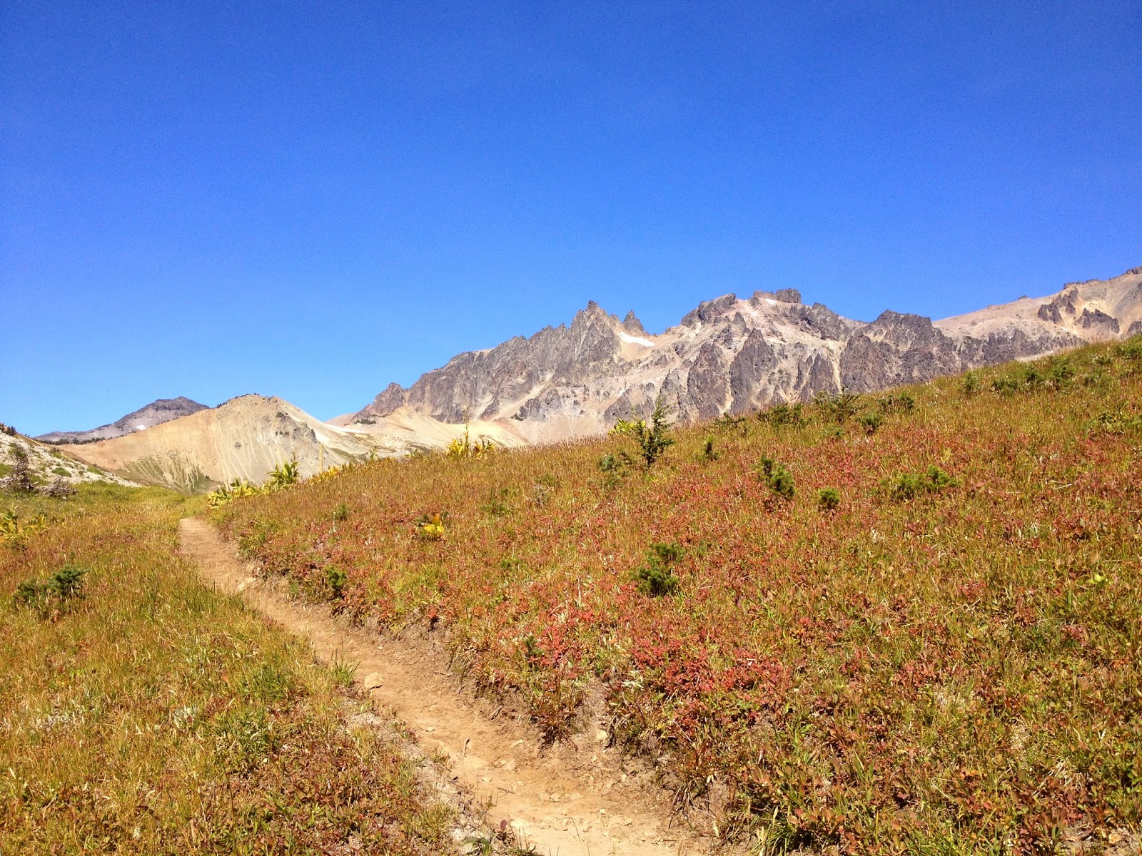 Explore Your World: Sept. 14: Elk pass to Goat Rocks. 19 miles.