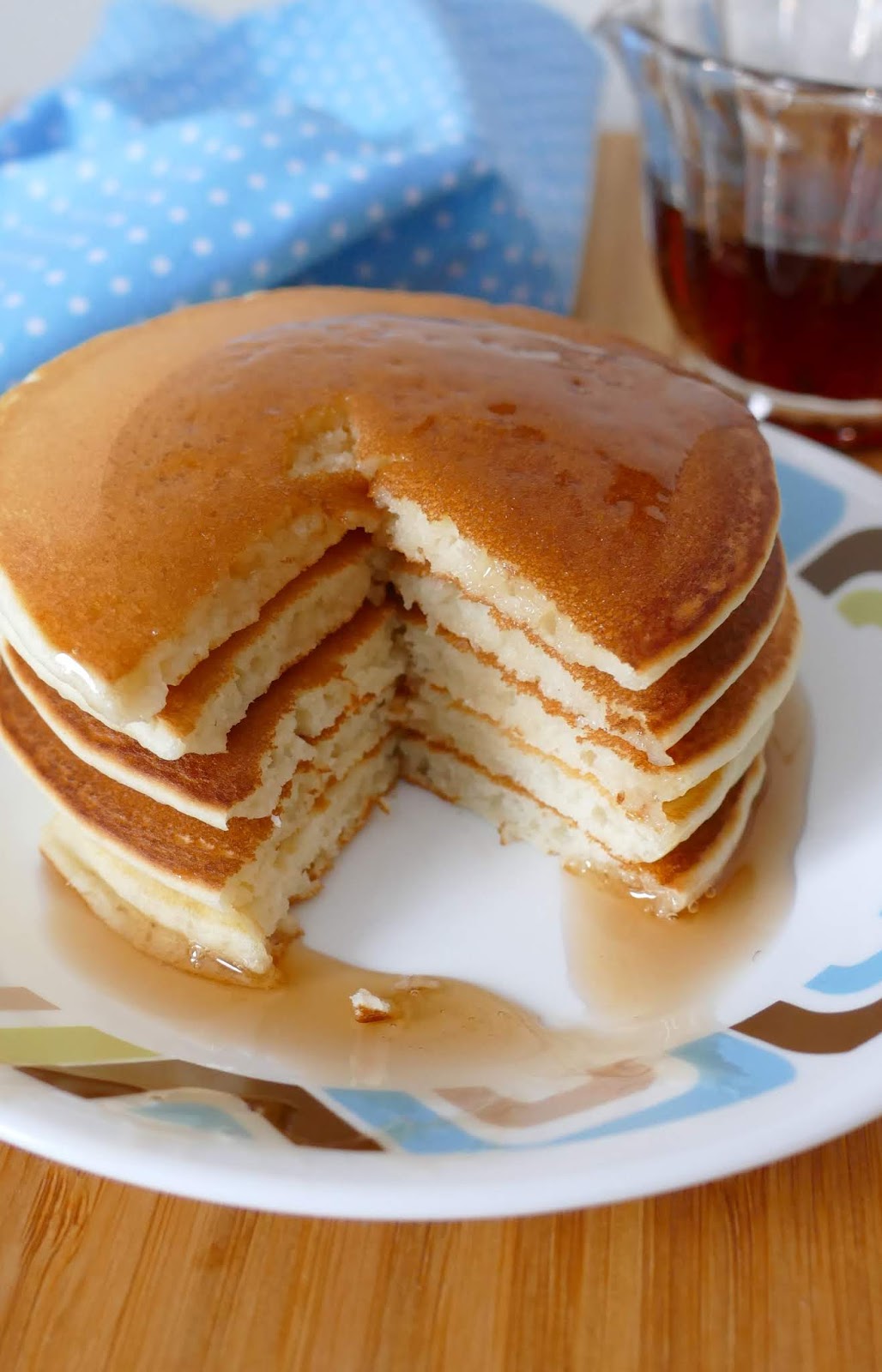 Easy Homemade From Scratch Pancakes Recipe