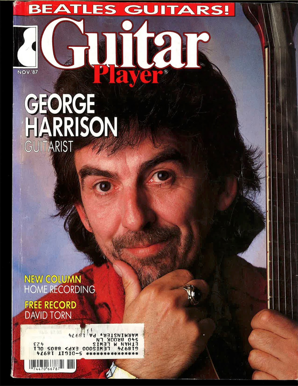 My Back Pages Thirty Years Ago in Guitar Player Magazine (November and