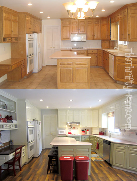 *The Thrifty Home: My Kitchen - Great Room Makeover
