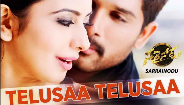 Sarrainodu - Telusa Telusa Telugu song Translation in Hindi and English  | Allu Arjun and Rakul Preeth