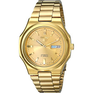 Seiko 5 Automatic Gold Tone Watch