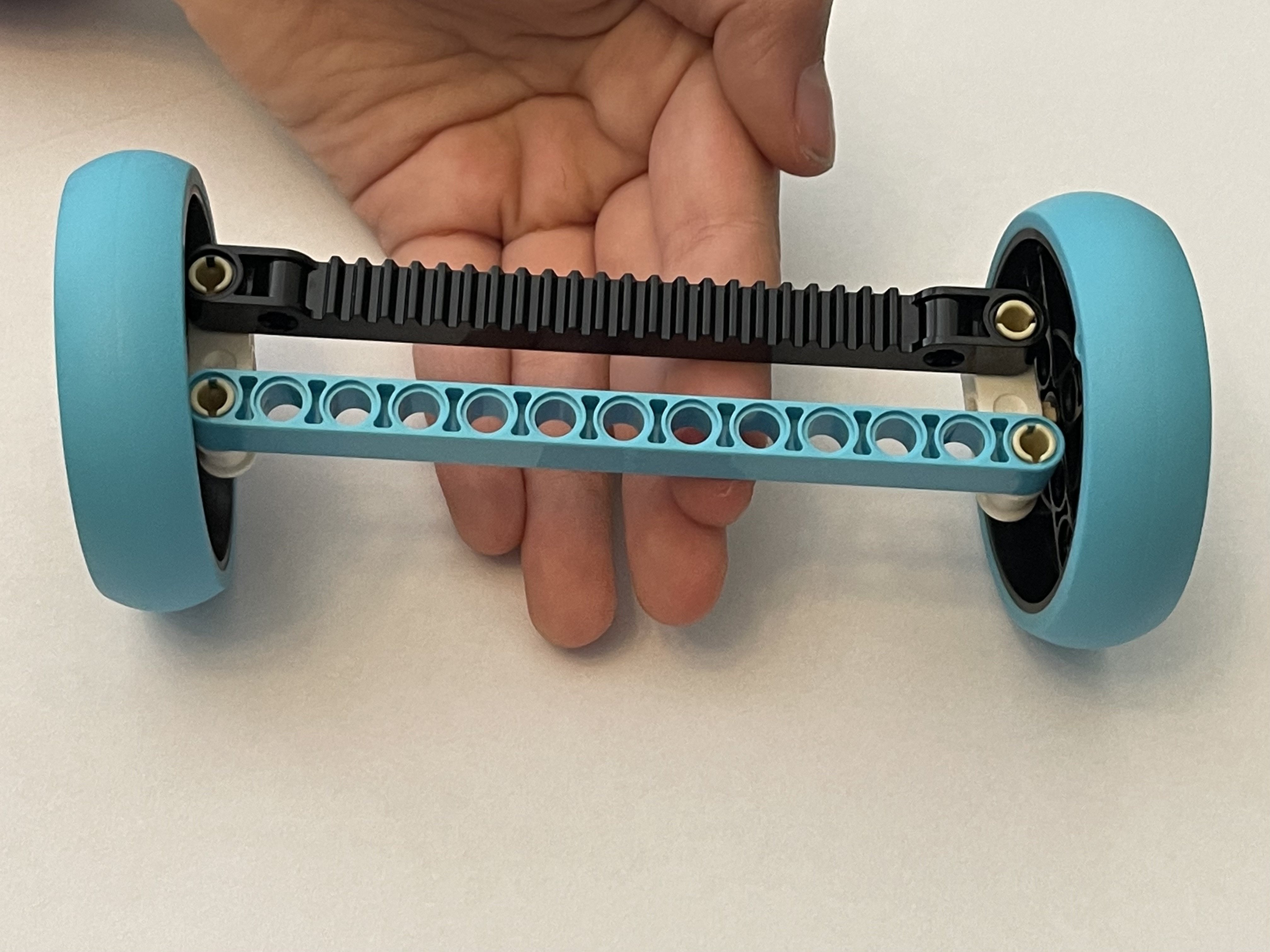 Bowmar Builders Robotics Team Using Rack and Pinion for Steering a Robot