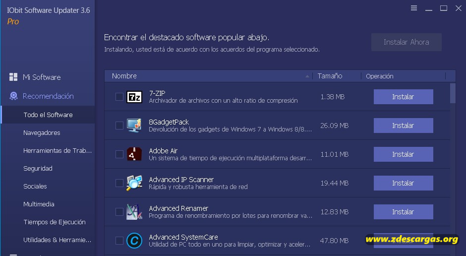 Software Updater Full Español