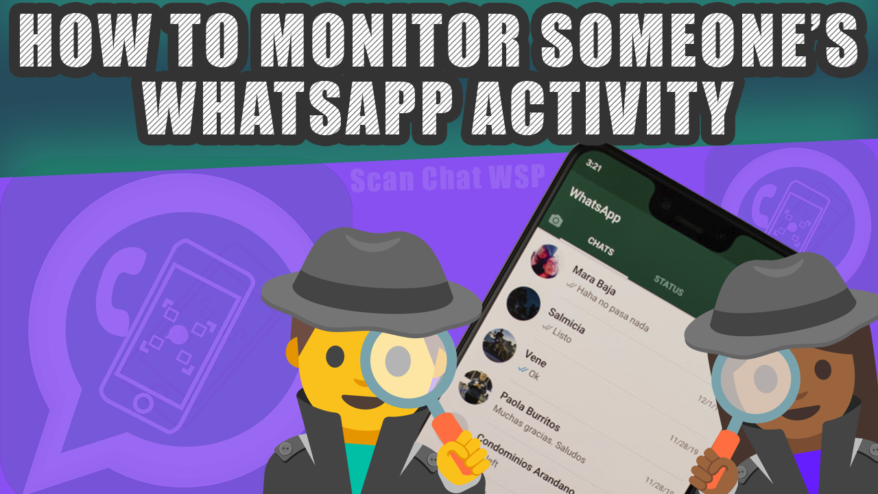 How to monitor the whatsapp of your partner and your children from your cell phone.