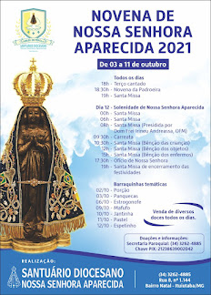 Outubro Mês da Padroeira Nossa Senhora Aparecida