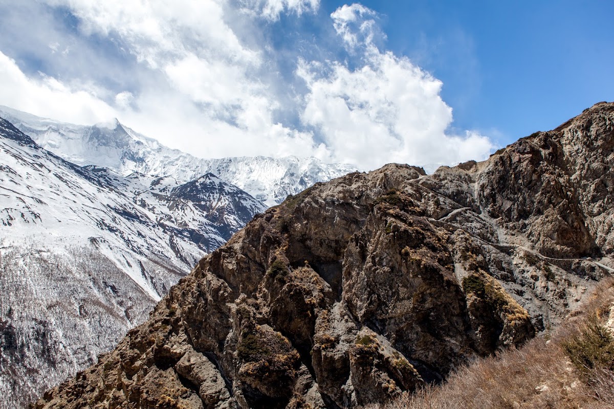 200км по красно-белым черточкам.. Around Annapurna. март-апрель 2017