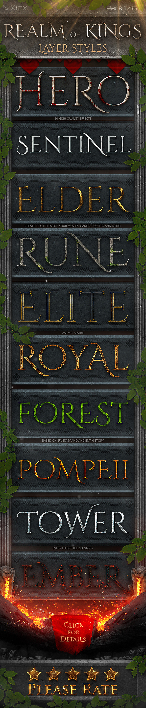 Realm of Kings Layer Styles - BUNDLE 22191417 2 01 Pack 1