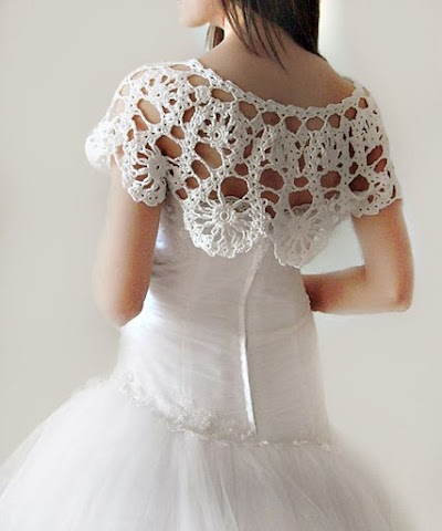 Ponchos y Capas circulares en Crochet