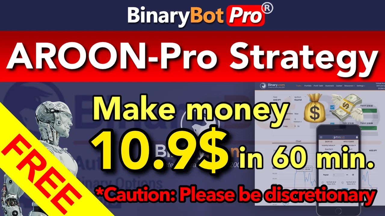 Binary Bot Pro is the channel for finding strategy to trade on Binary.com which is the premier platform for trading binary options in financial market