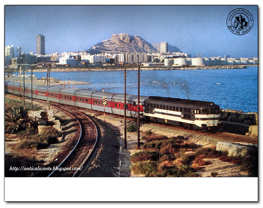 Antíc "detalles de una ciudad" Apeadero Ferroviario de San Gabriel
