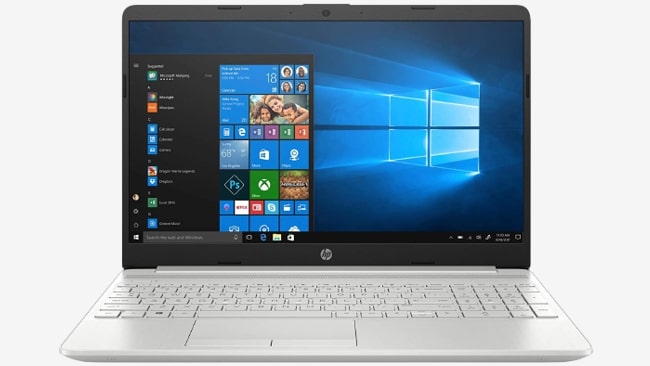 HP 15s dr1000tx 2020 office laptop to buy under ₹70,000.