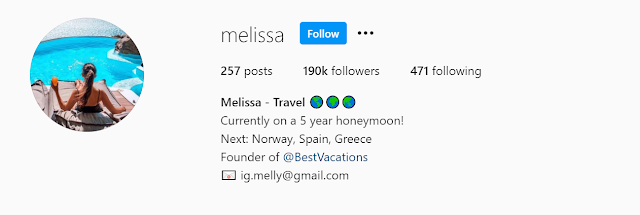 Travel influencers Instagram