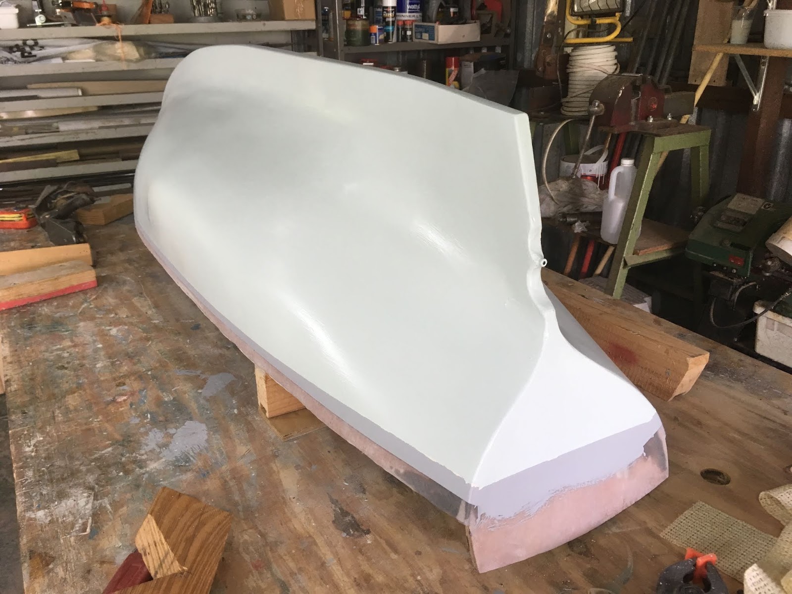 Dave's Tally Ho Model Lead Keel and Painting