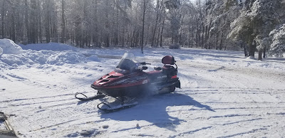 snowmobiling at Letchworth State Park