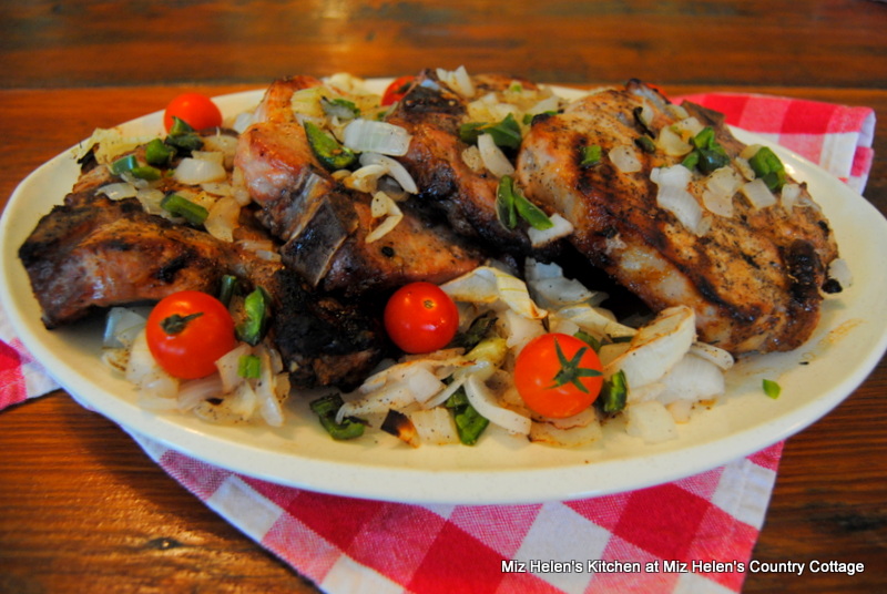 Grilled Jalapeno Pork Chops