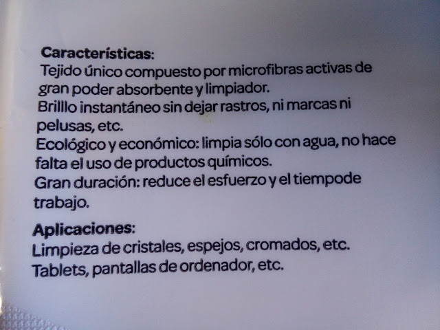 Limpia cristales solo con agua