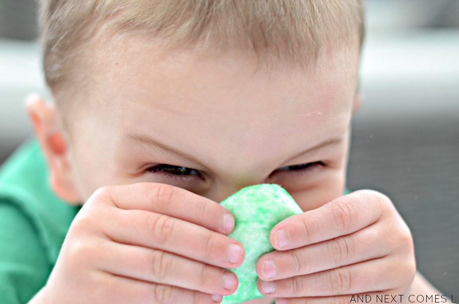 Calming Lavender Soap Foam Sensory Play  And Next Comes L - Hyperlexia  Resources