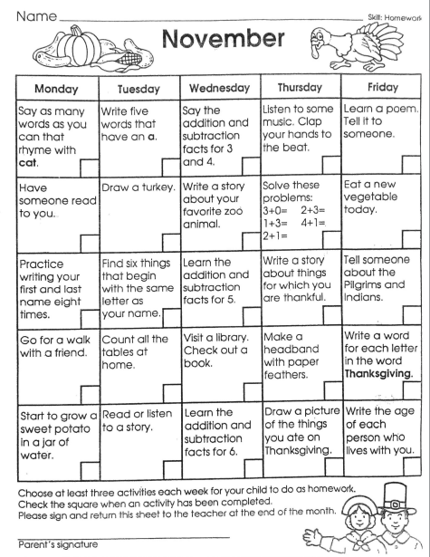 Kg class worksheet image