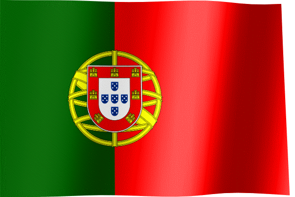 Waving Flag of Portugal (Animated Gif)
