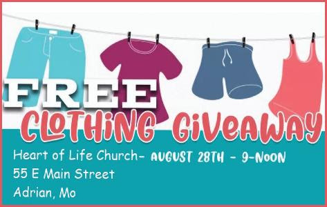 Mid America Shopper: Free Clothing Giveaway - Heart of Life Church