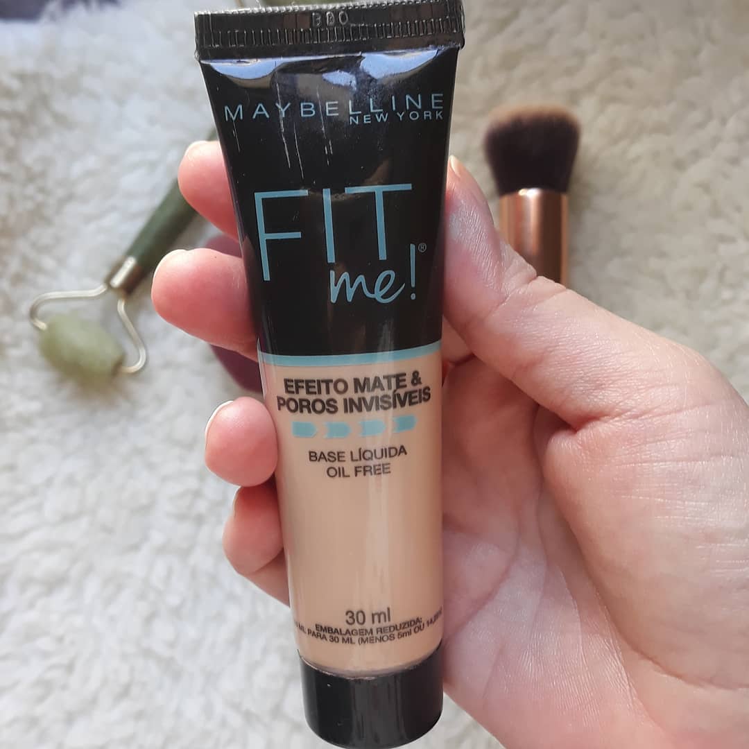 Resenha base Fit Me Maybelline