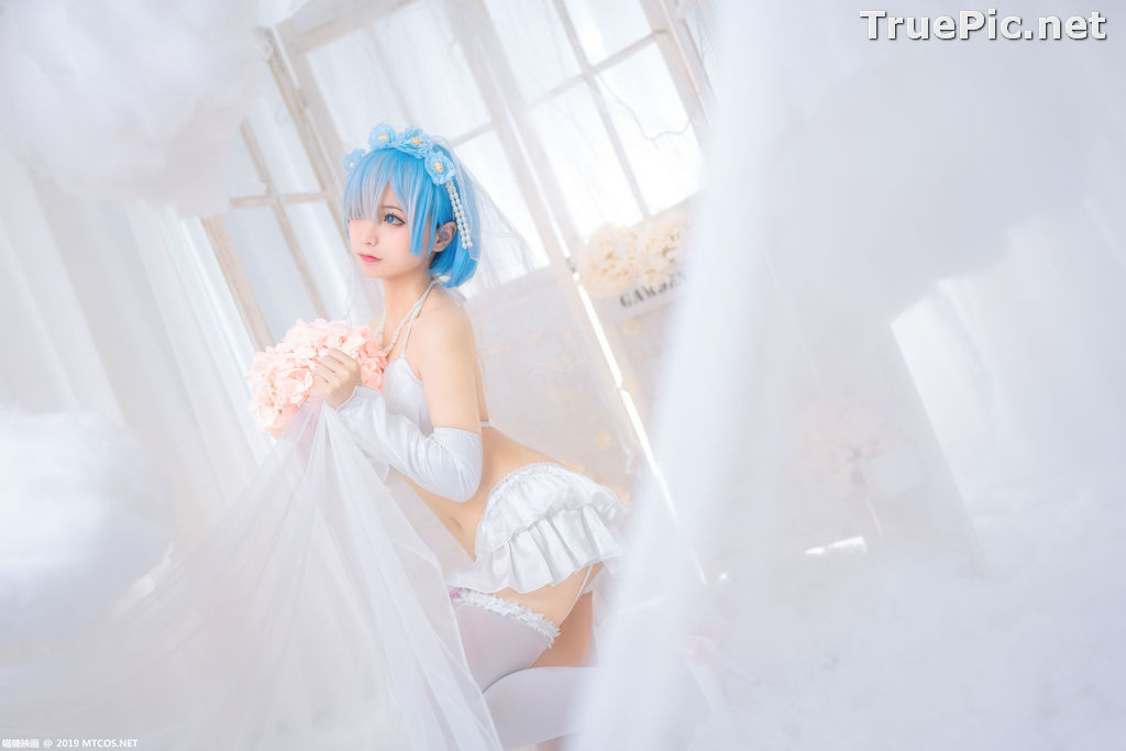 Image [MTCos] 喵糖映画 Vol.029 – Chinese Cute Model – Bride Rem Cosplay - TruePic.net - Picture-16