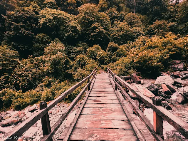 Bridge between Uttarakhand and Himachal Pradesh
