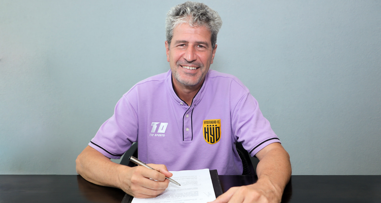 Hyderabad FC Head Coach Manuel Marquez Sign Multi-Year Contract Extension