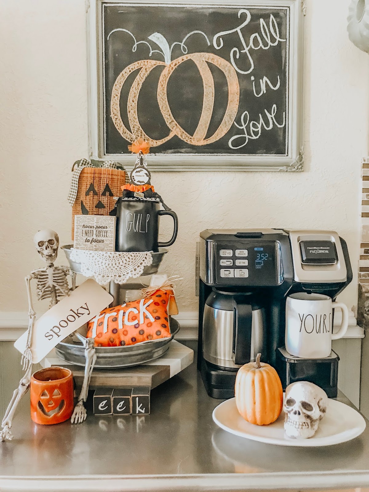 Halloween Coffee Bar The Library Coffee Bar Happy Halloween From The